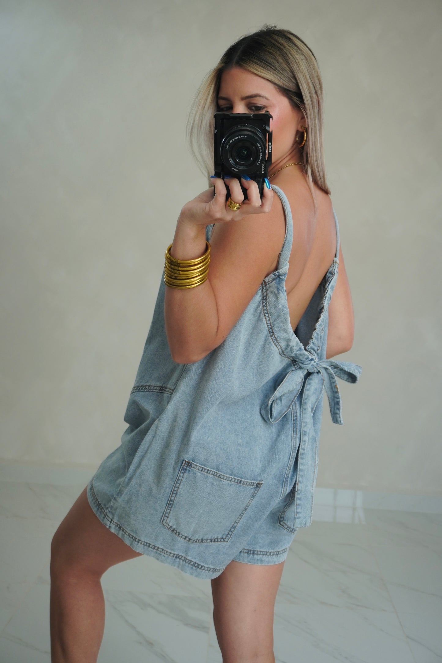 DENIM OVERALL ROMER