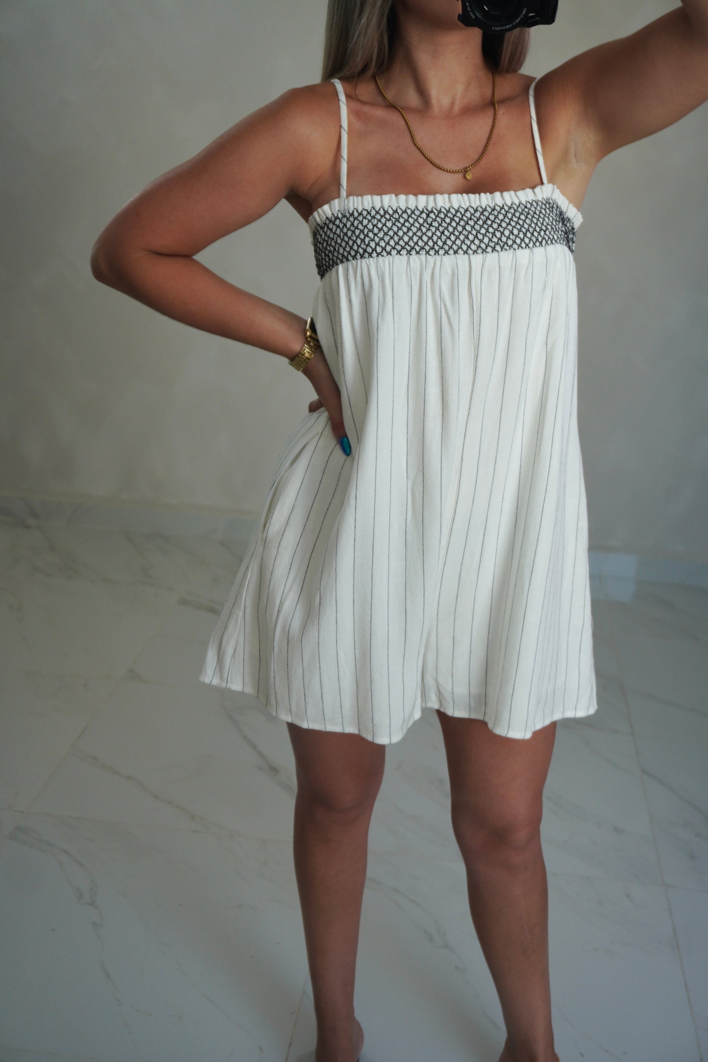 STRIPES ROMPER