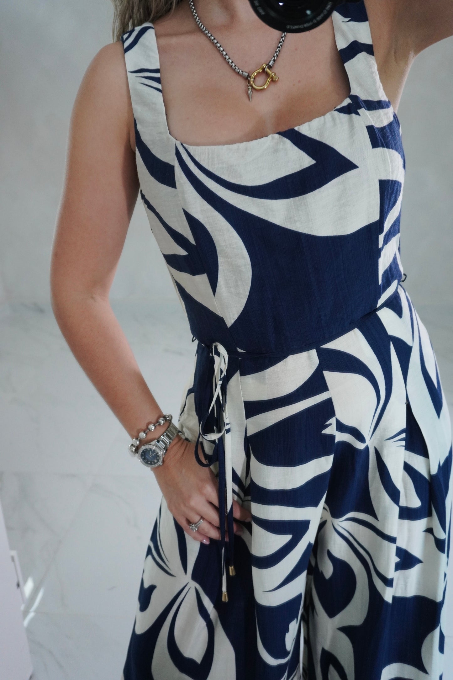 SQUARE NECK JUMPSUIT