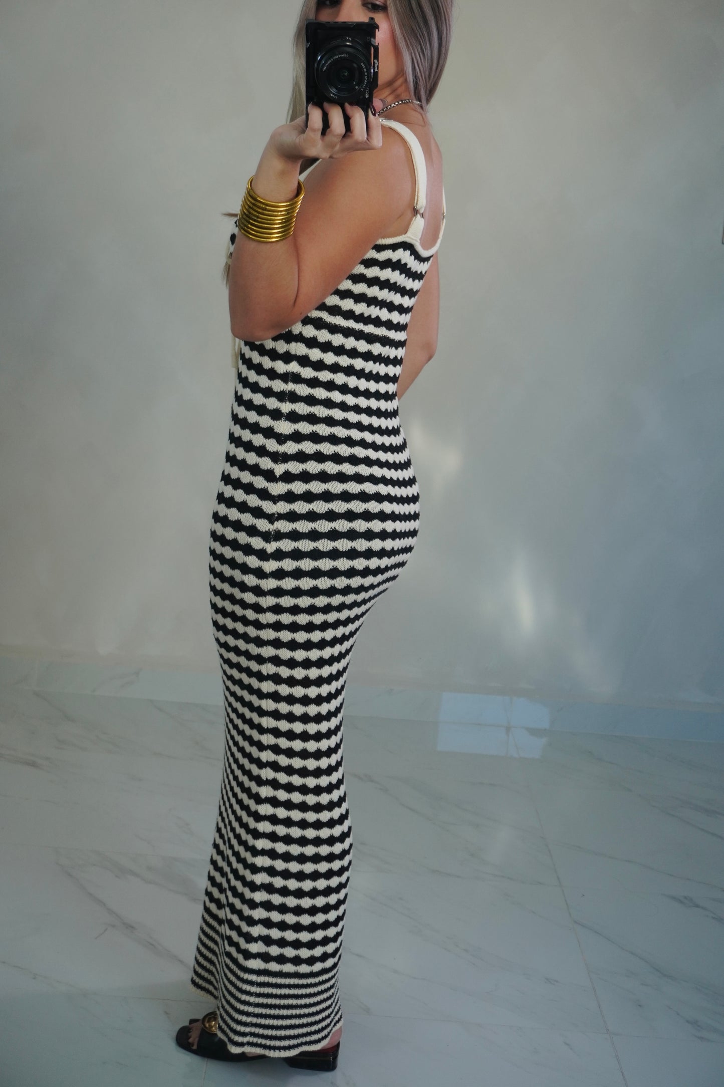 KNIT MAXI DRESS