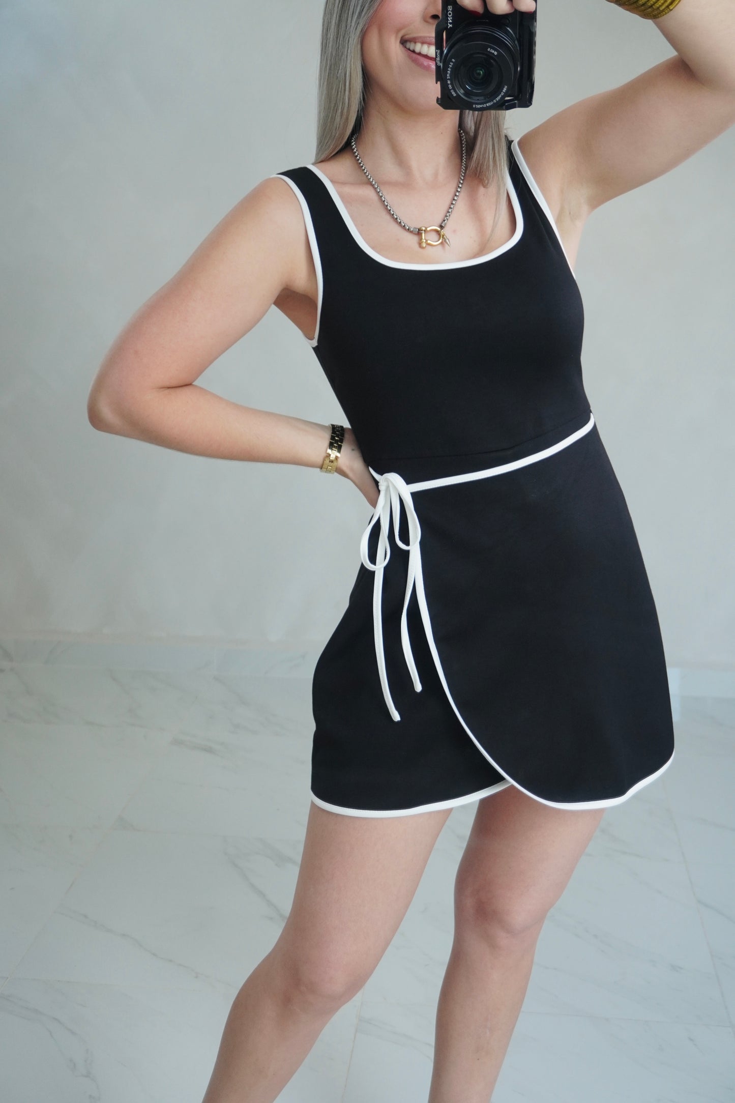 SCUBA TERRY DRESS