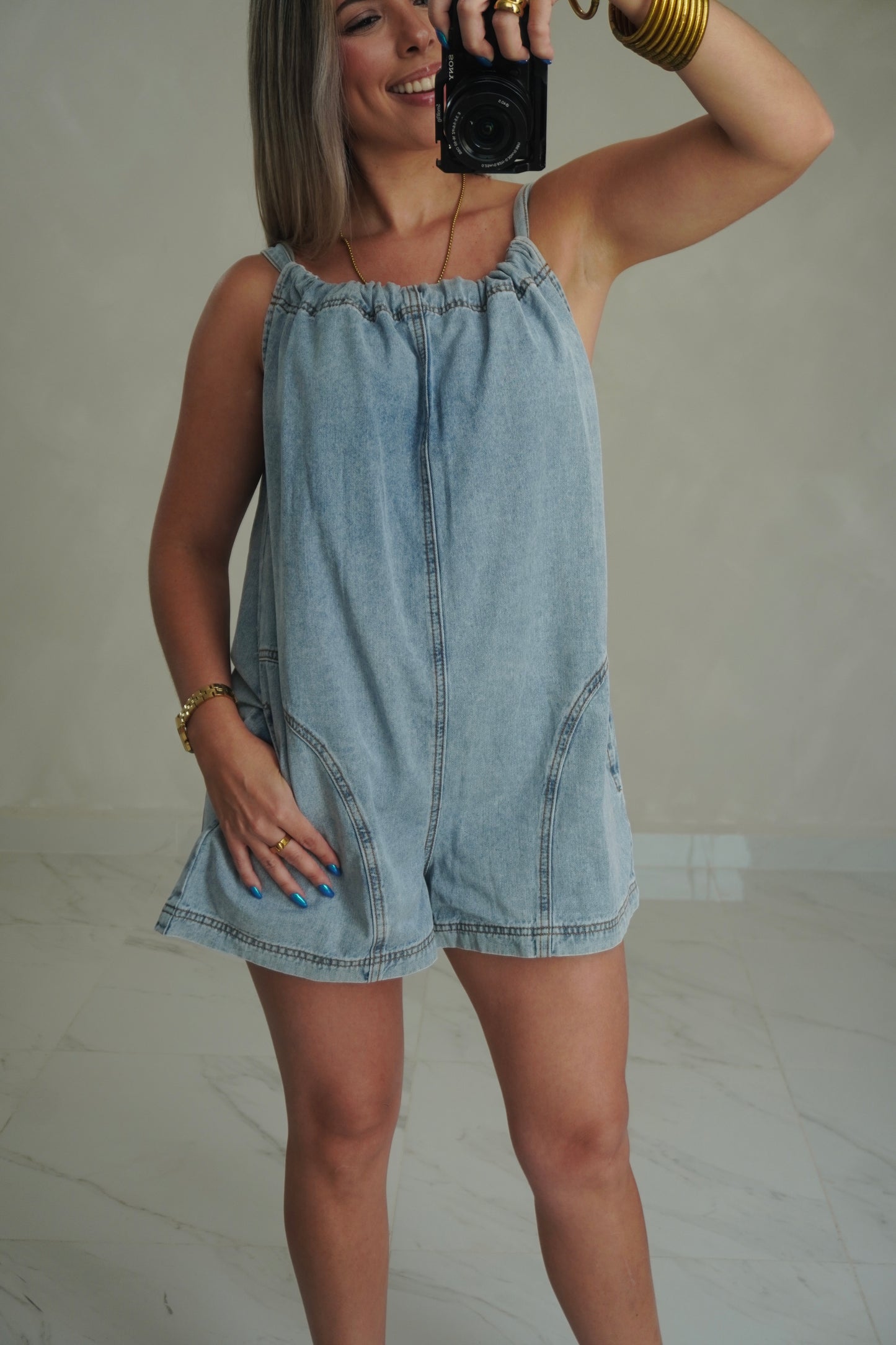DENIM OVERALL ROMER
