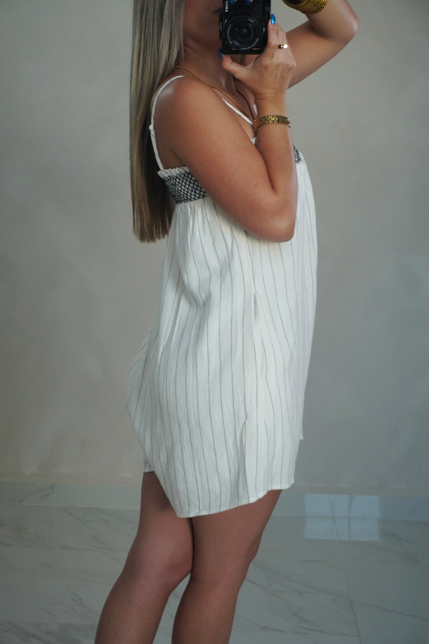 STRIPES ROMPER