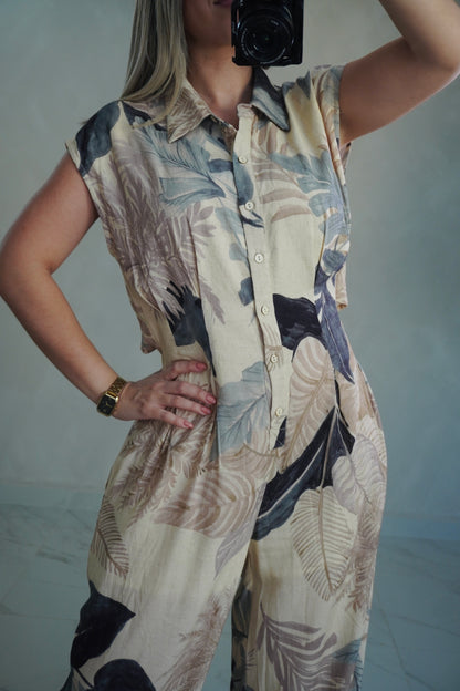 CUT OUT BACK JUMPSUIT