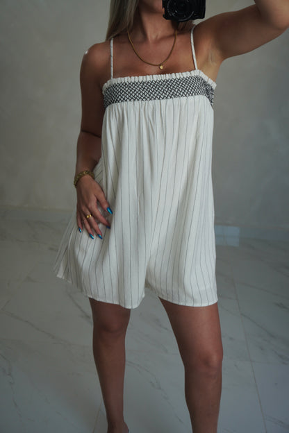 STRIPES ROMPER