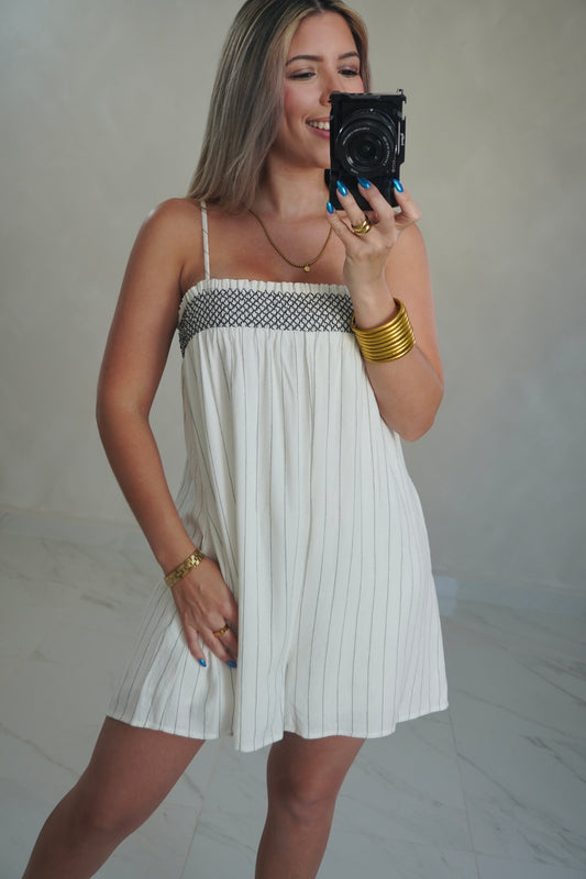 STRIPES ROMPER