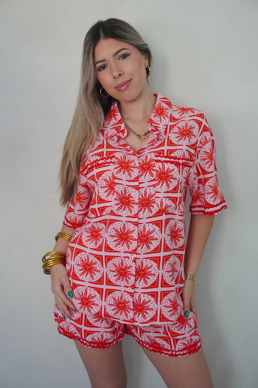 TOMATO SHORT SET