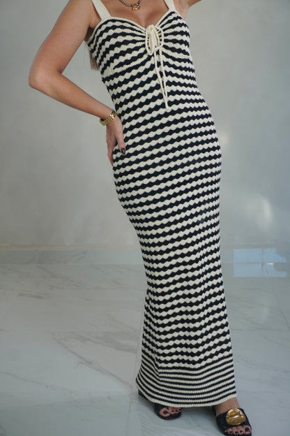 KNIT MAXI DRESS