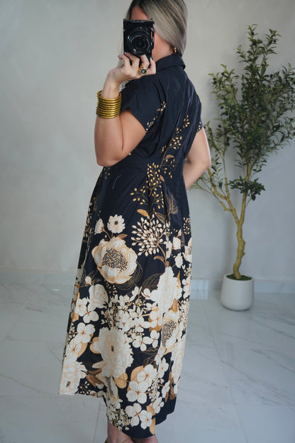 FLORAL PRINT DRESS
