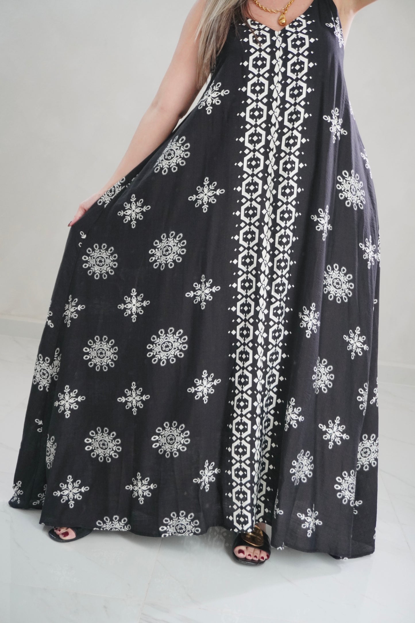 BOARDER MAXI DRESS