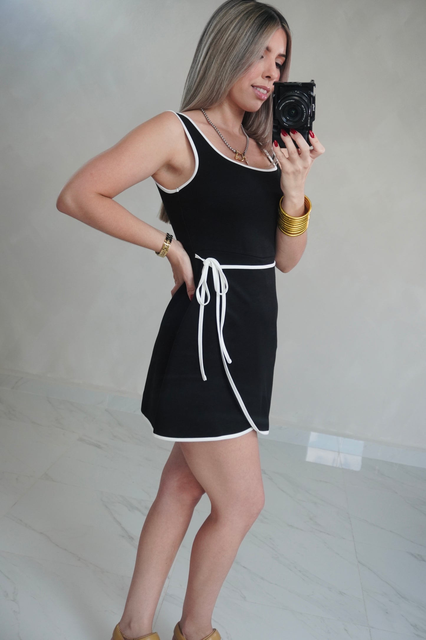 SCUBA TERRY DRESS