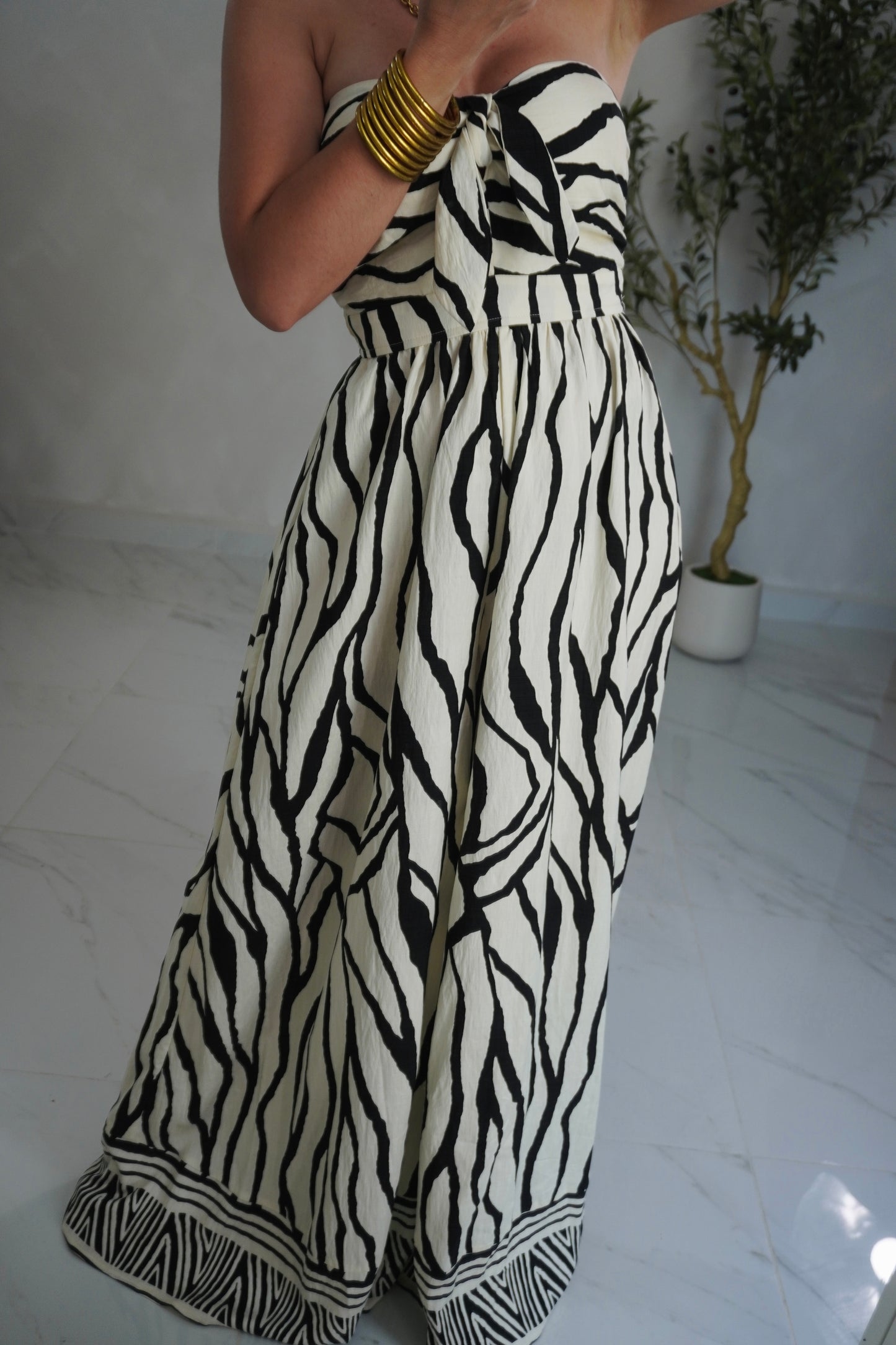 ZEBRA PRINT JUMPSUIT