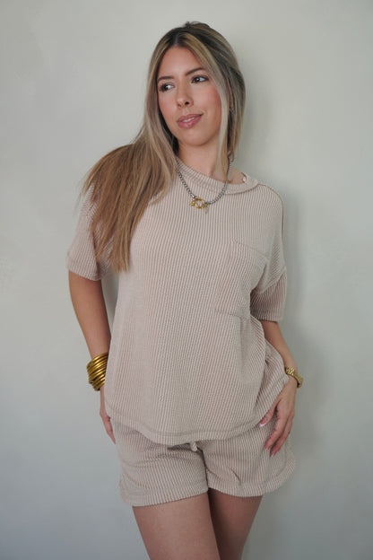 OAT SHORT SET