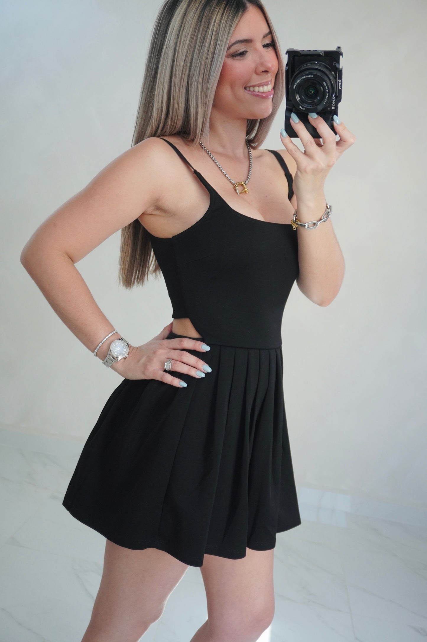 SCUBA CUT OUT ROMPER
