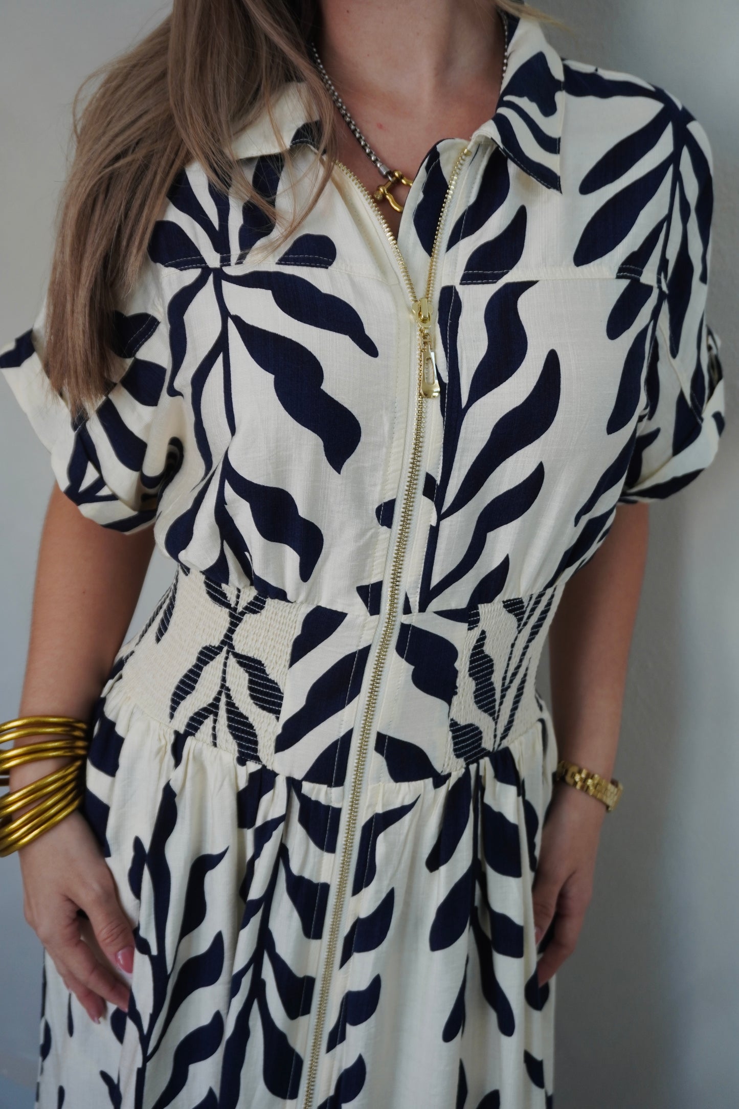 DOLMAN SLEEVE MIDI DRESS