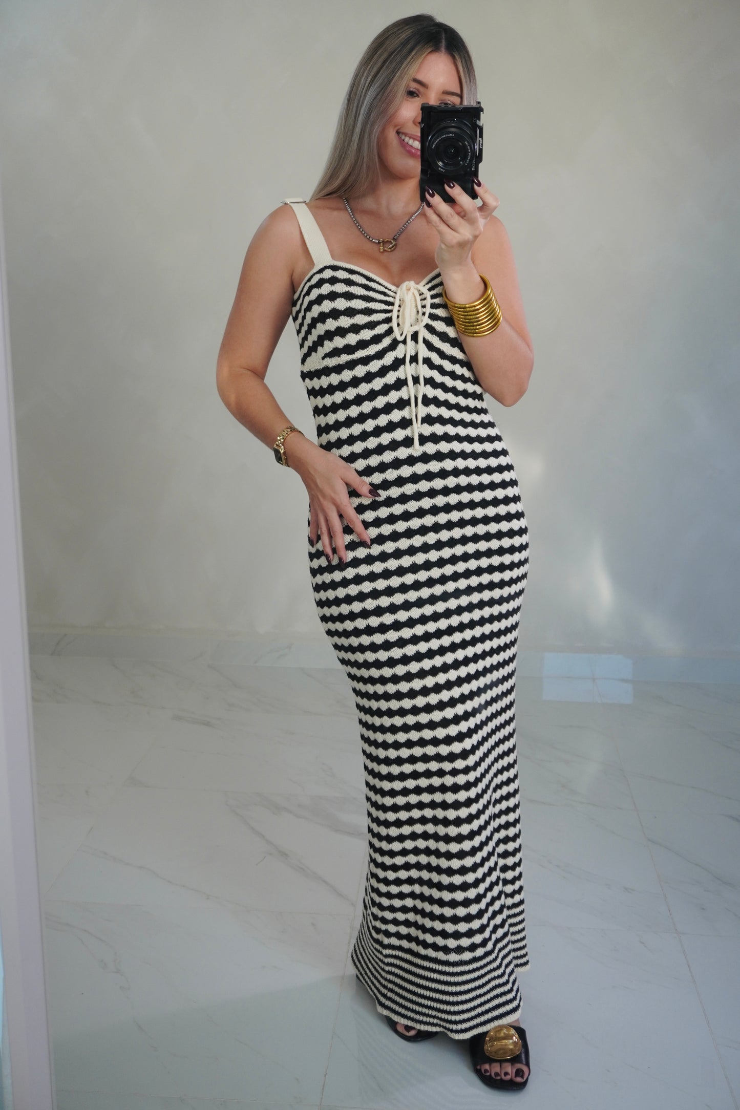 KNIT MAXI DRESS