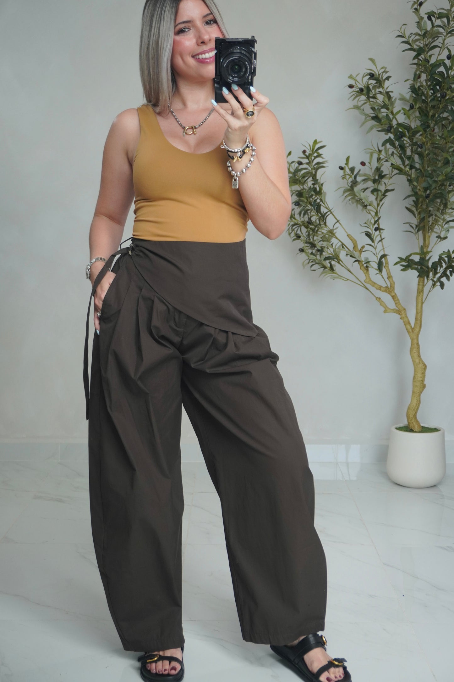 SARONG BARREL TROUSER