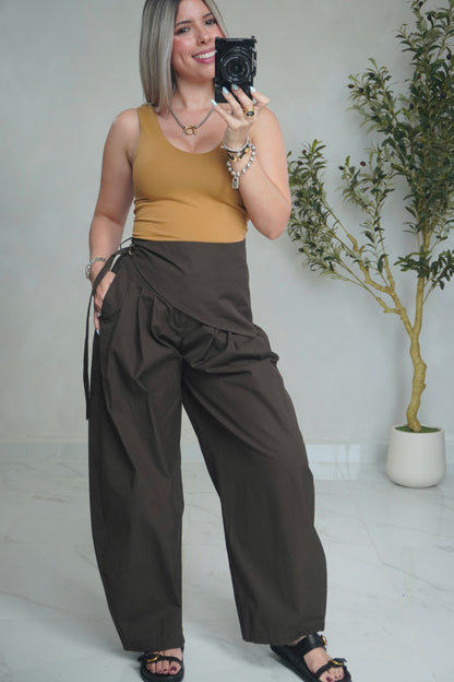 SARONG BARREL TROUSER