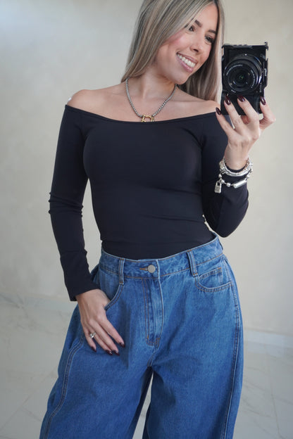 OFF SHOULDER BASIC TOP