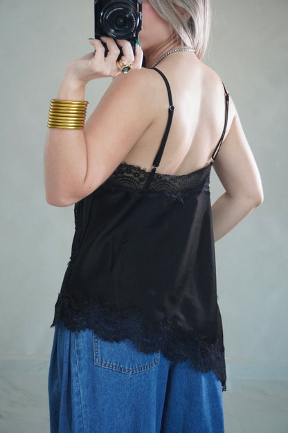 ASYMMETRIC LACE TOP