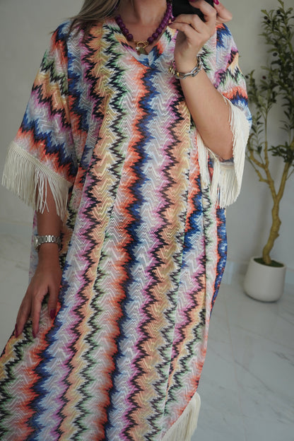 BRIGHT COVERUP DRESS