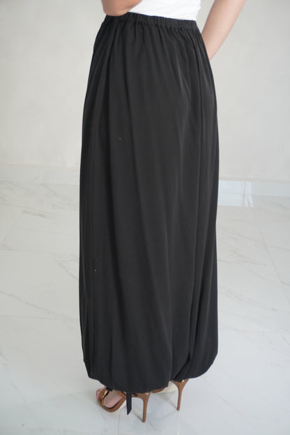 BLACK BALLOON PANT