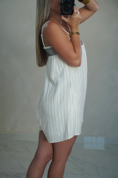 STRIPES ROMPER