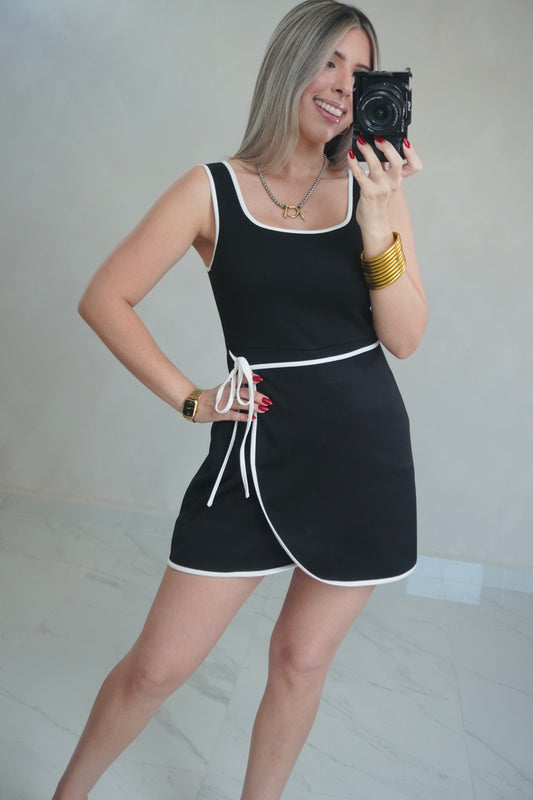 SCUBA TERRY DRESS